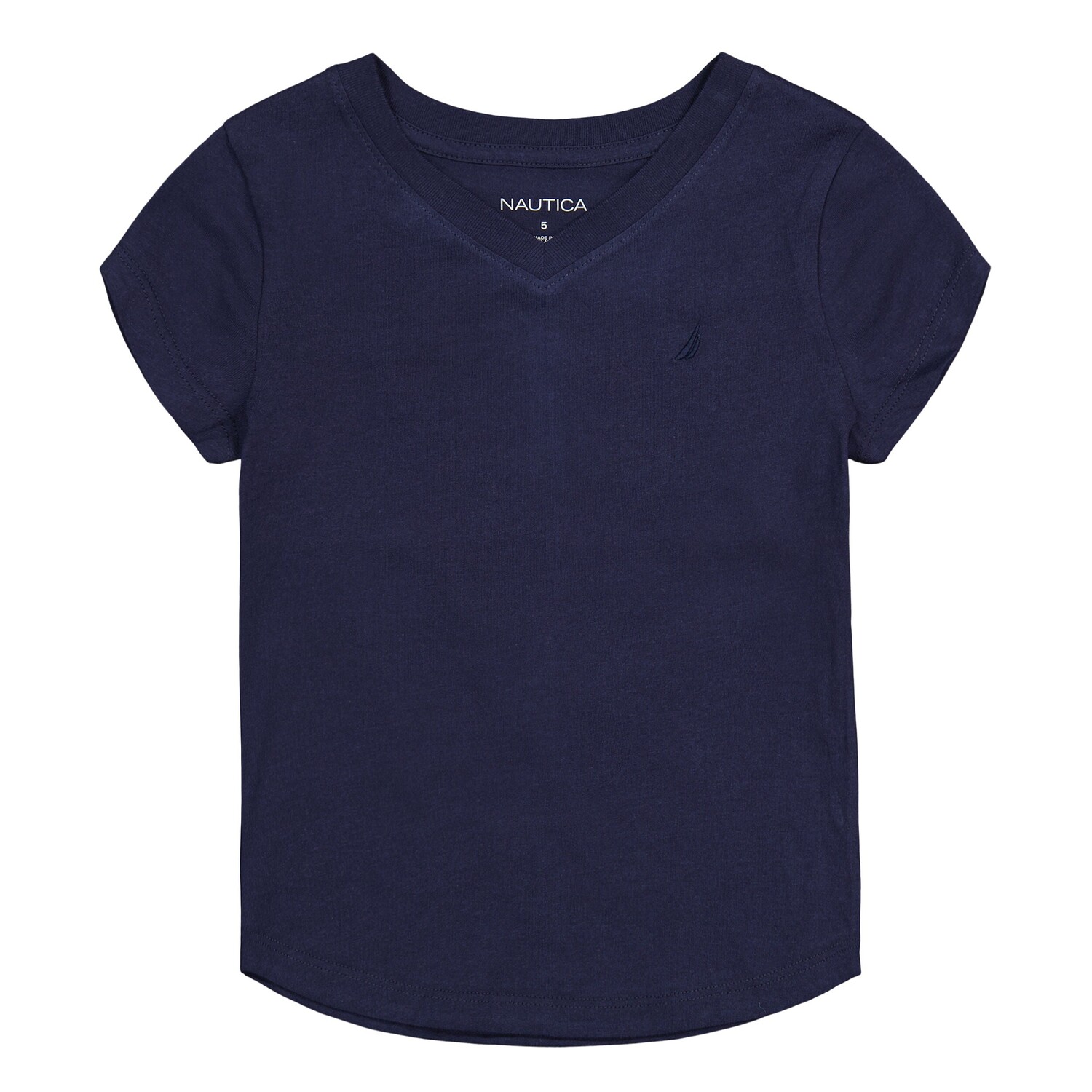 

Футболка Nautica Little Girls с V-образным вырезом (4-6X), цвет Algae Green