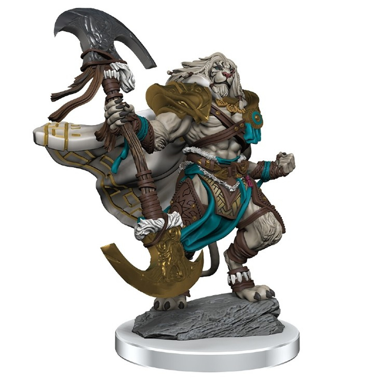 

Миниатюра Magic: The Gathering Premium Miniatures - Ajani Goldmane