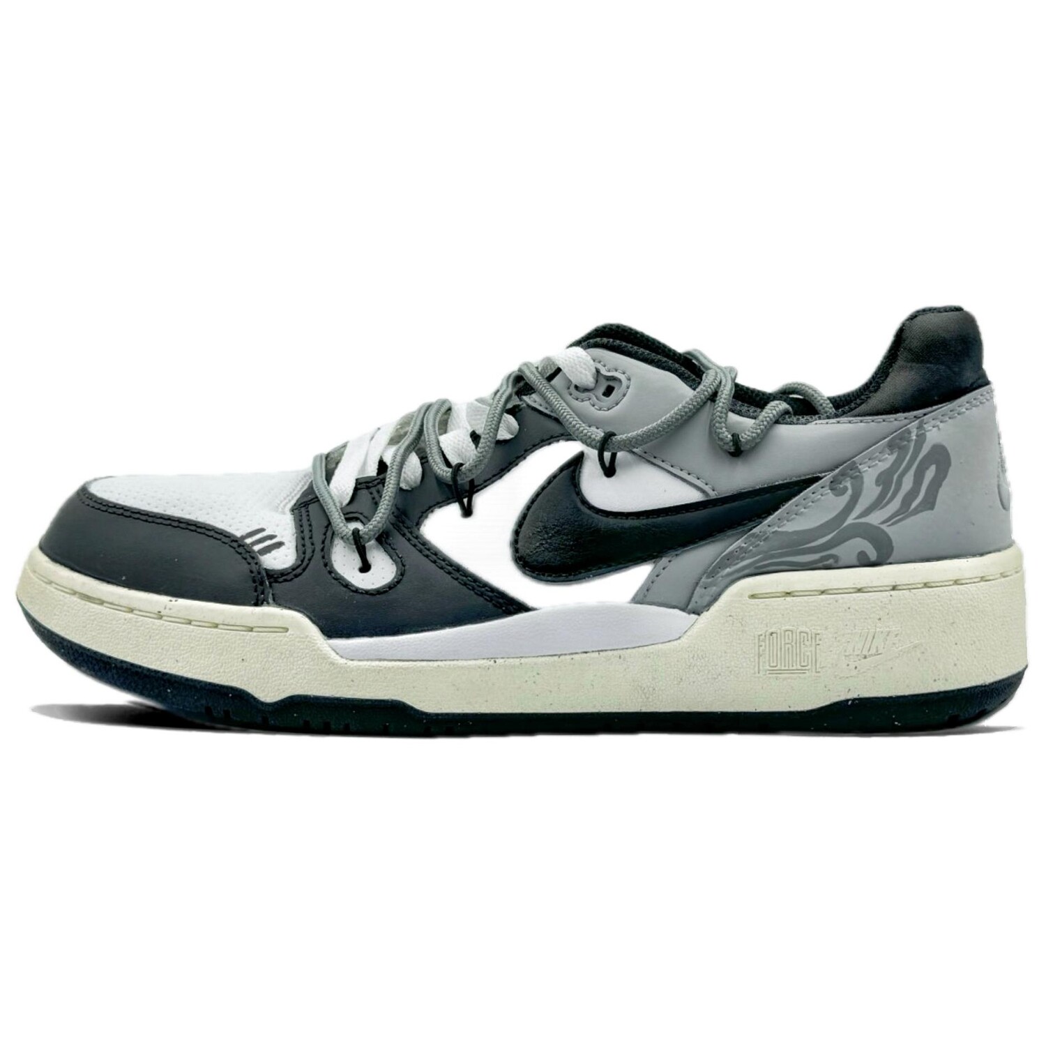 

Мужские кроссовки для скейтбординга Full Force с низким верхом, серый Nike