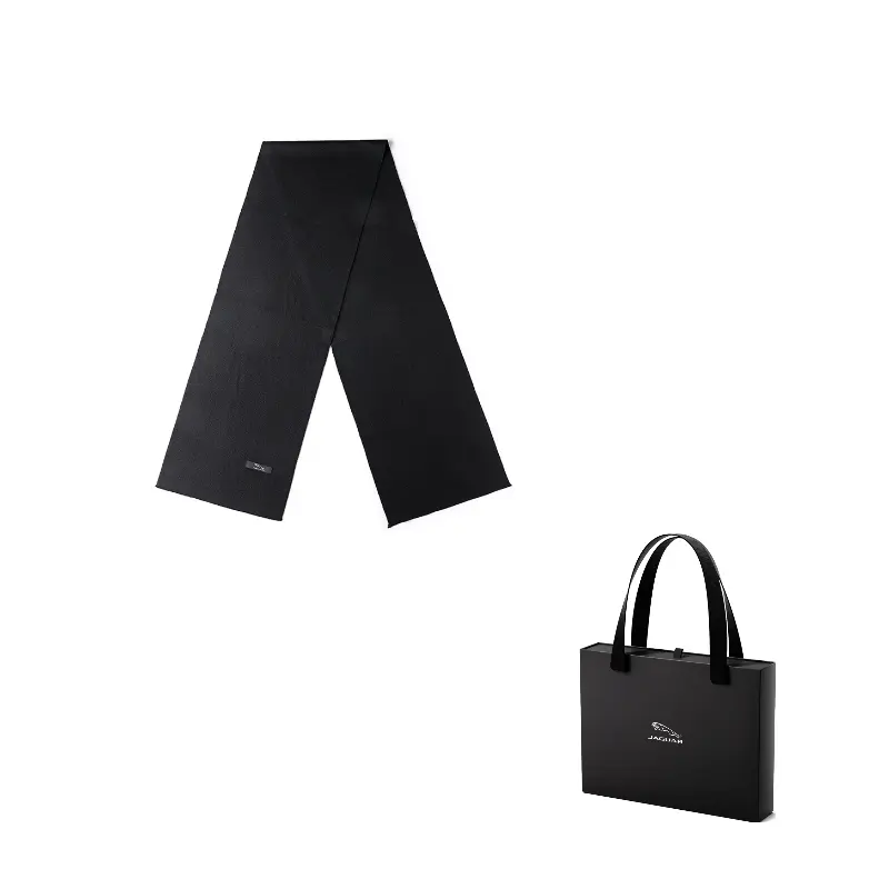 

JAGUAR Вязаный шарф унисекс, Black