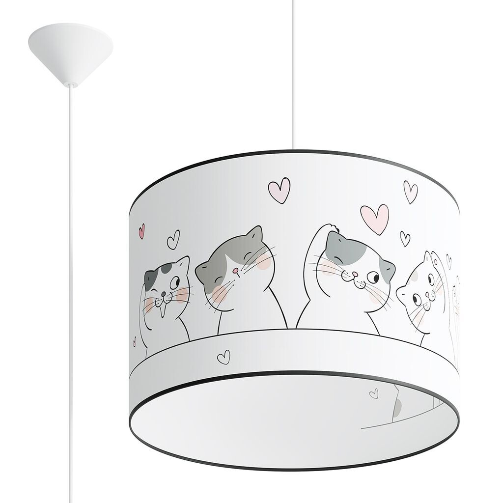 

Подвесной светильник CAT 40 1xE27 15Вт ПВХ 95x40x40см Sollux Lighting, мультиколор
