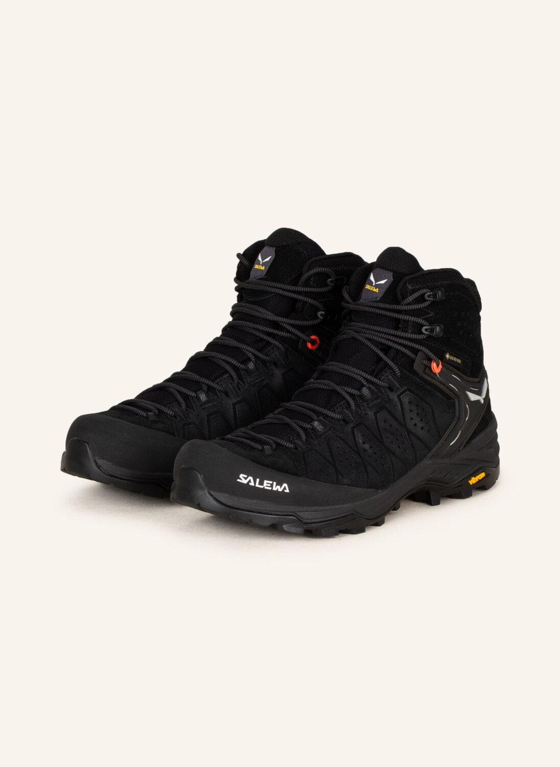 

Треккинговые ботинки alp trainer 2 mid gtx SALEWA, черный