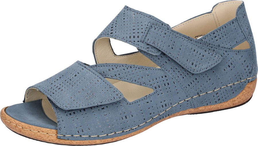 Сандалии WALDLÄUFER Heliett, Blue denim