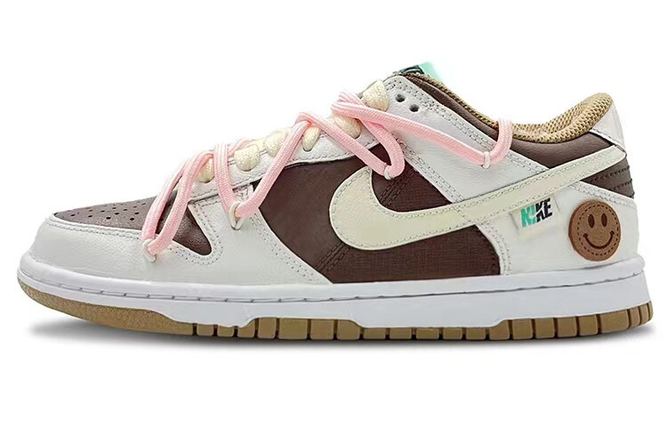 

Кроссовки Nike Dunk Skateboard Shoes Women's Low-Top Brown