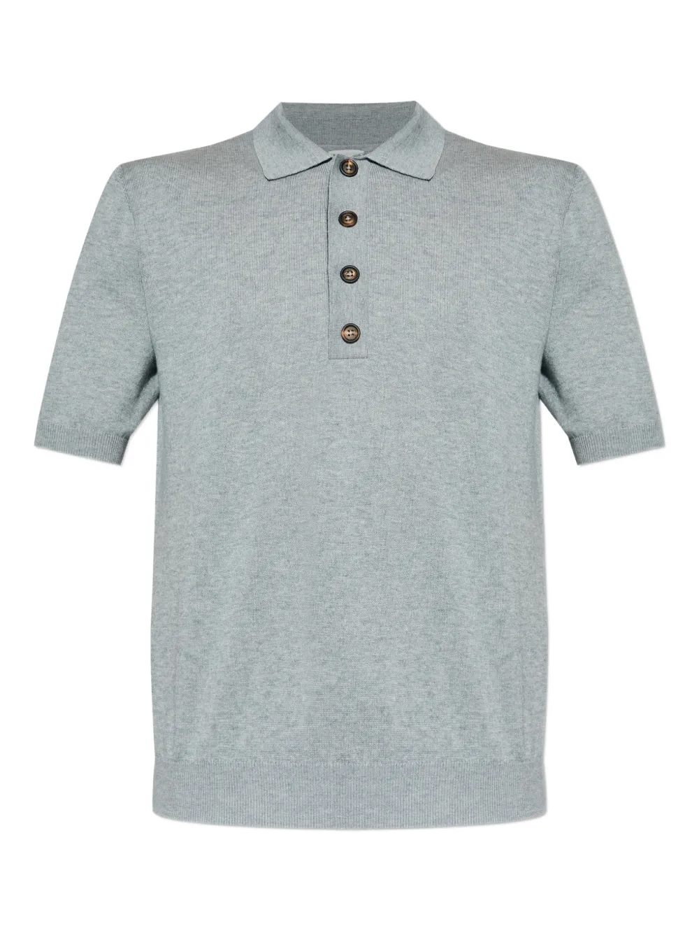 

Рубашка-поло на пуговицах Eleventy, серый