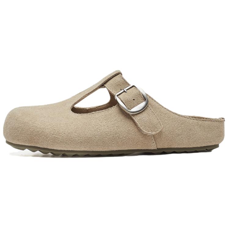 AGSDON Закрытые тапочки женские - хаки, цвет Khaki