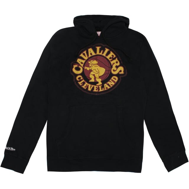 

Мужская толстовка Mitchell & ness Cleveland Cavaliers с зигзагом Mitchell And Ness, черный