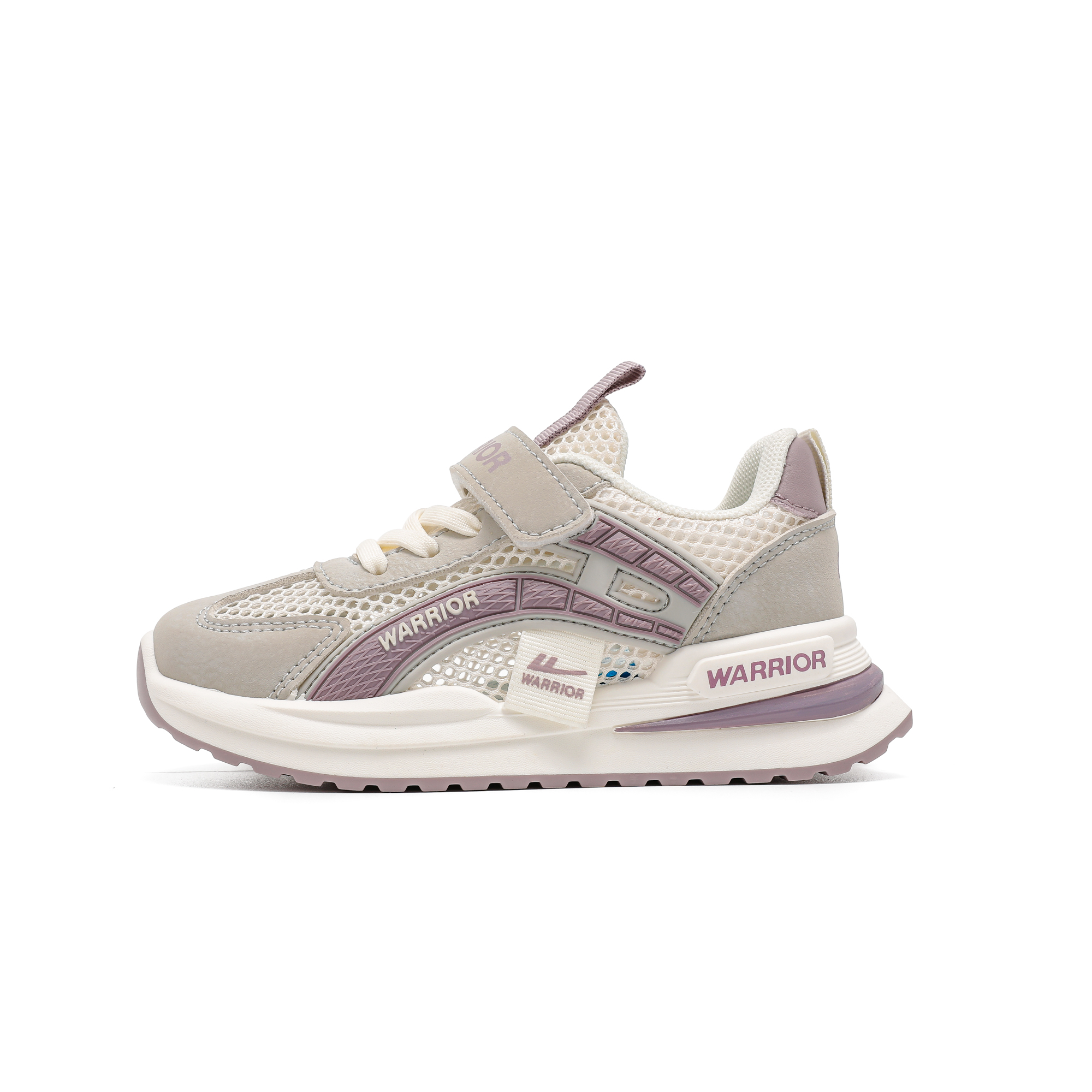 

Нескользящие, дышащие, износостойкие, низкие повседневные кроссовки для детей WARRIOR, синий/оранжевый