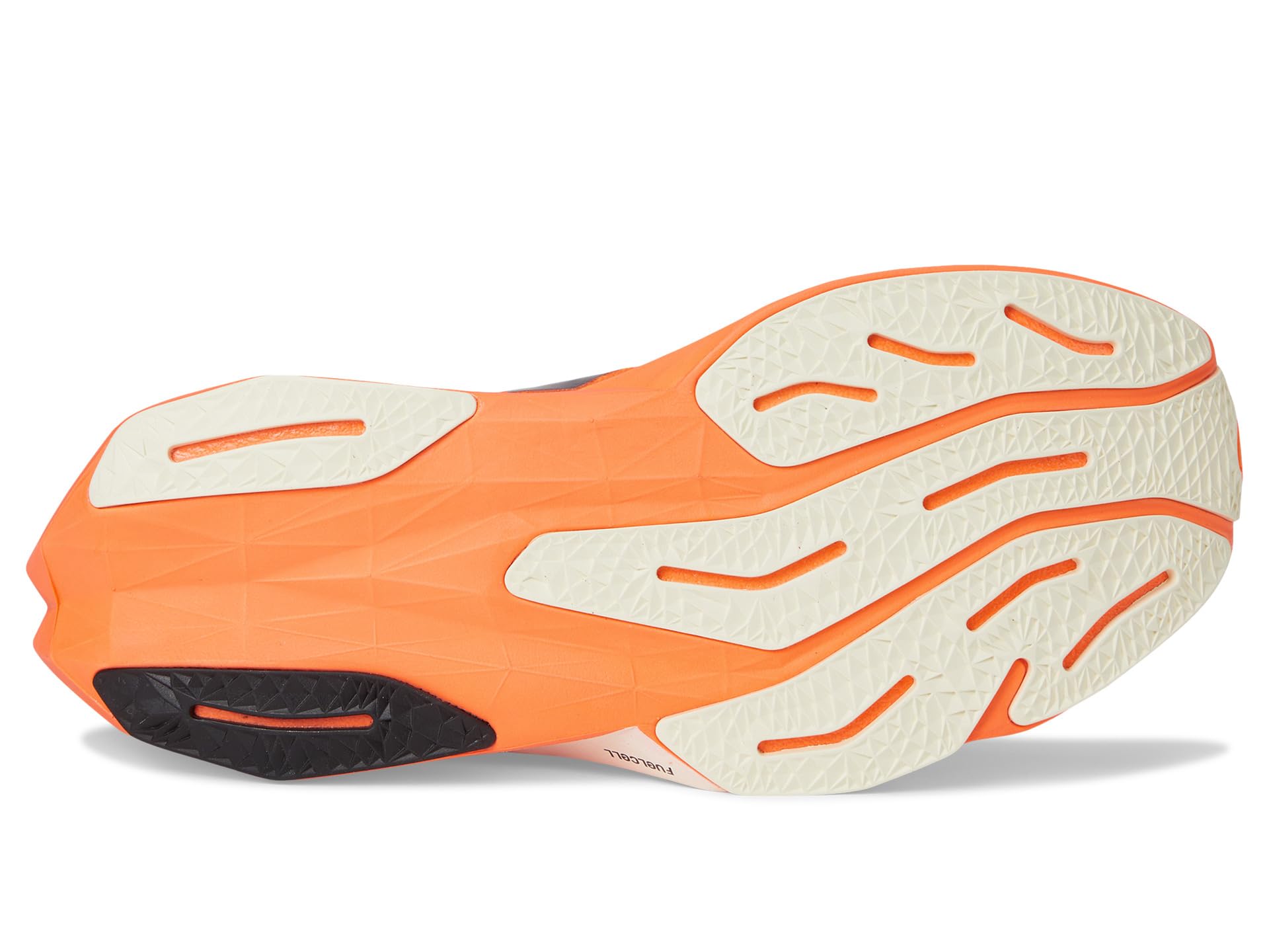 Кроссовки New Balance FuelCell Rebel v4, цвет Hot Mango/Angora/Black — фото 3