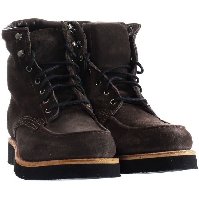 Мужские ботинки Timberland American Craf высокие из замши, коричневый — фото 2