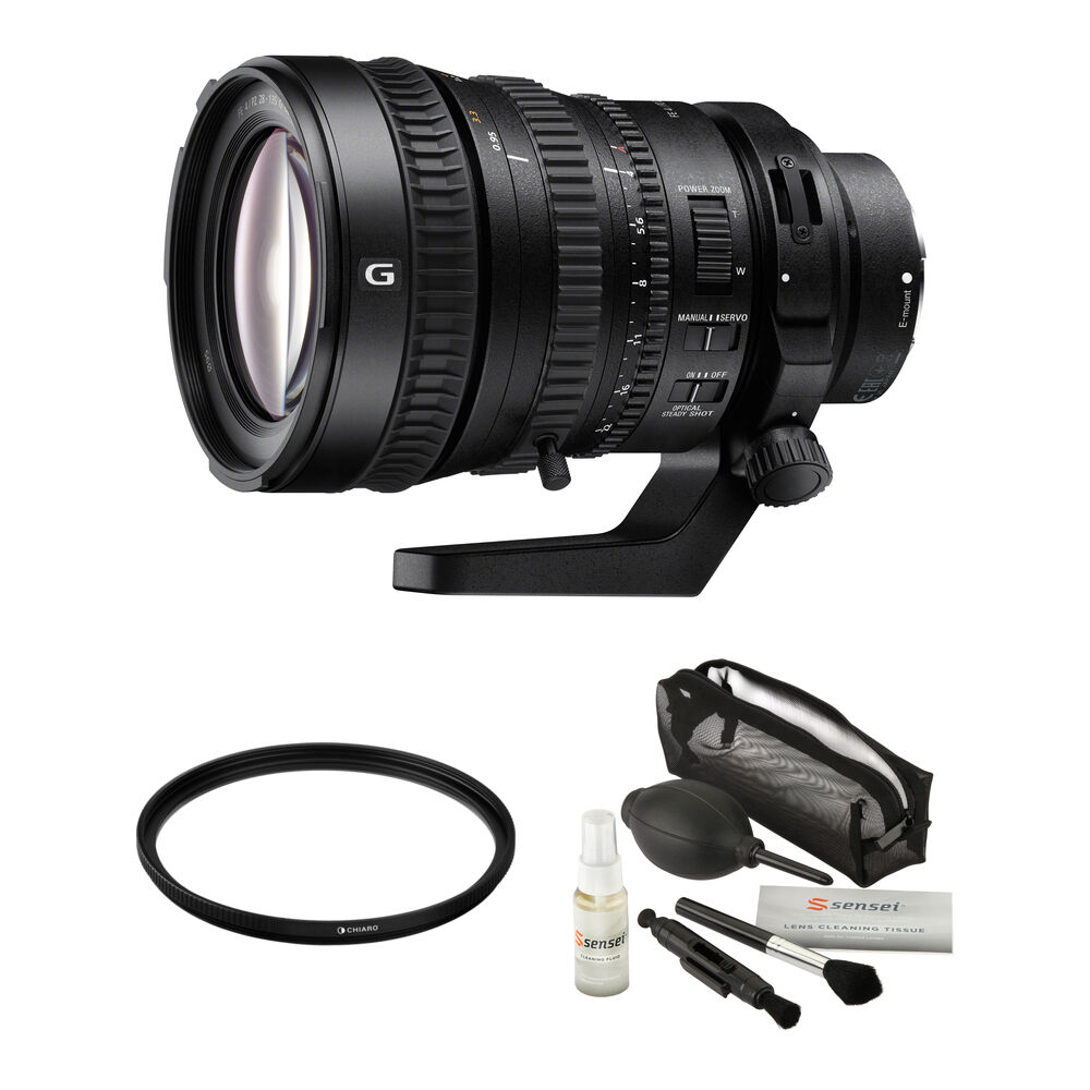 

Комплект объектива Sony FE PZ 28-135mm f/4 G OSS с УФ-фильтром Chiaro 95mm