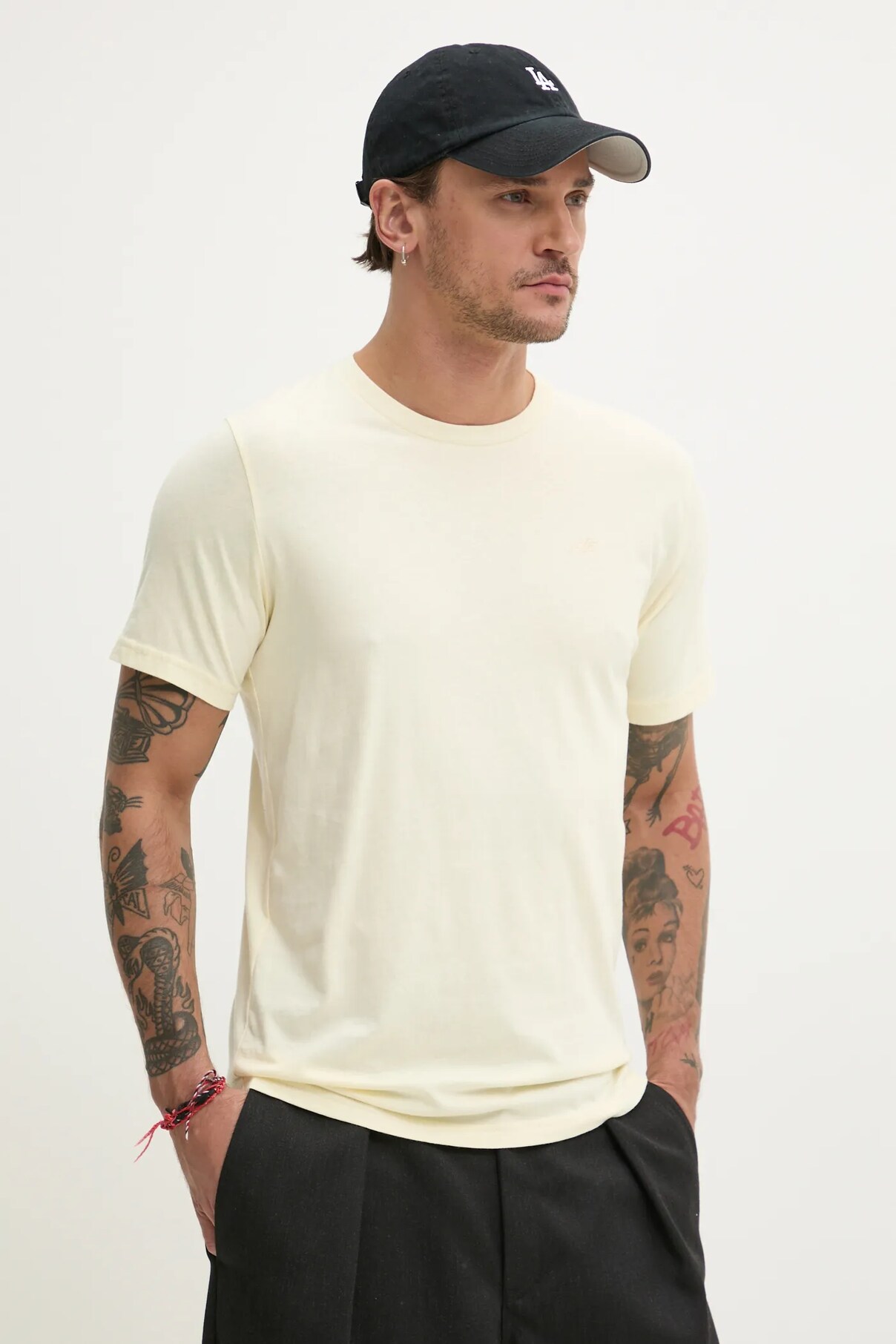 

Футболка из хлопка Hollister Co., желтый
