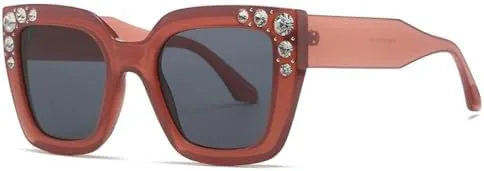 

Модные квадратные солнцезащитные очки с бриллиантами для женщин, винтажные, с кристаллами, в стиле панк, со стразами, качественные солнцезащитные очки MTZJH, C5