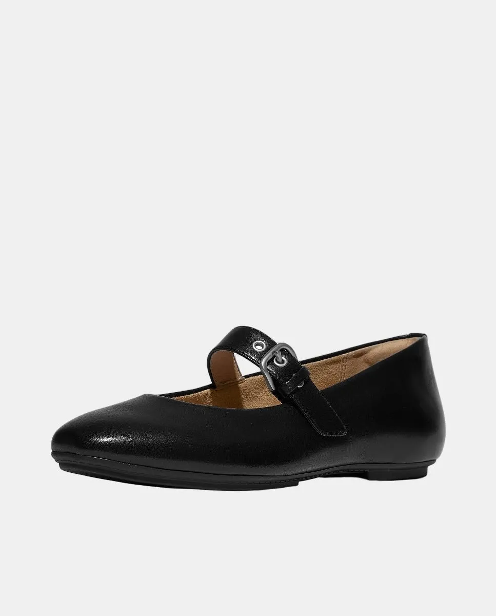 Кожаные туфли Мэри Джейн Fitflop FitFlop, черный — фото 4
