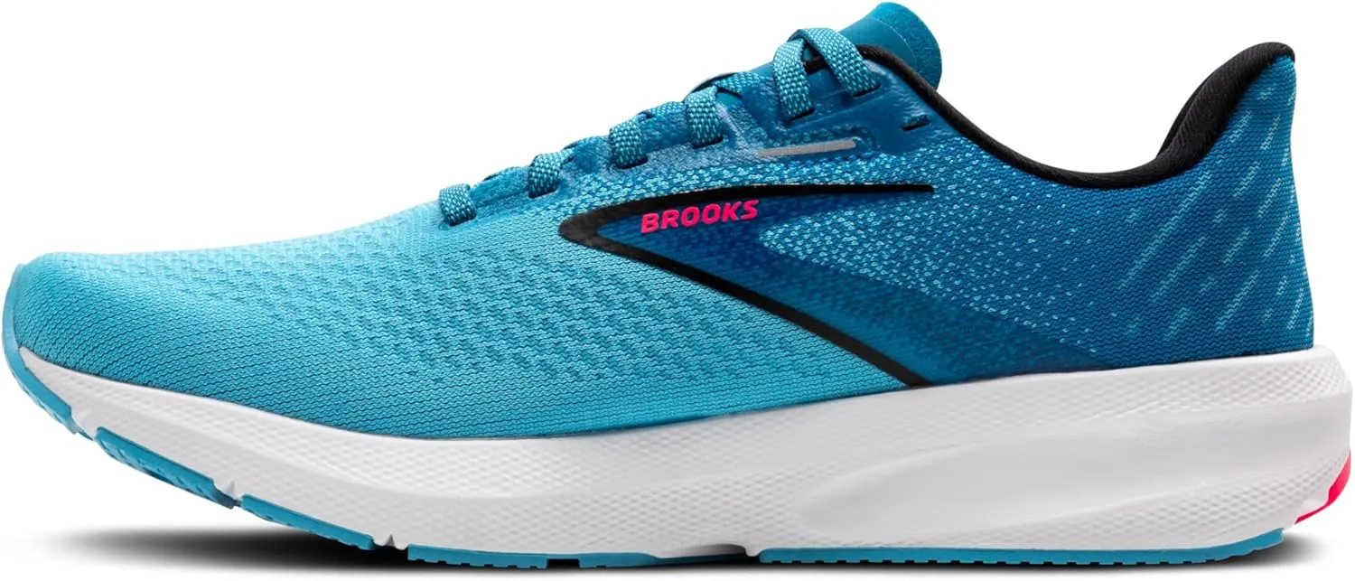 Мужские нейтральные беговые кроссовки Brooks Launch 10, синий/черный — фото 4