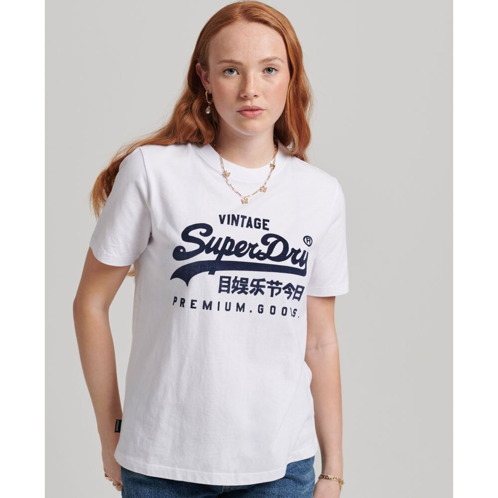 

Футболка Superdry Vl Scripted Coll, белый