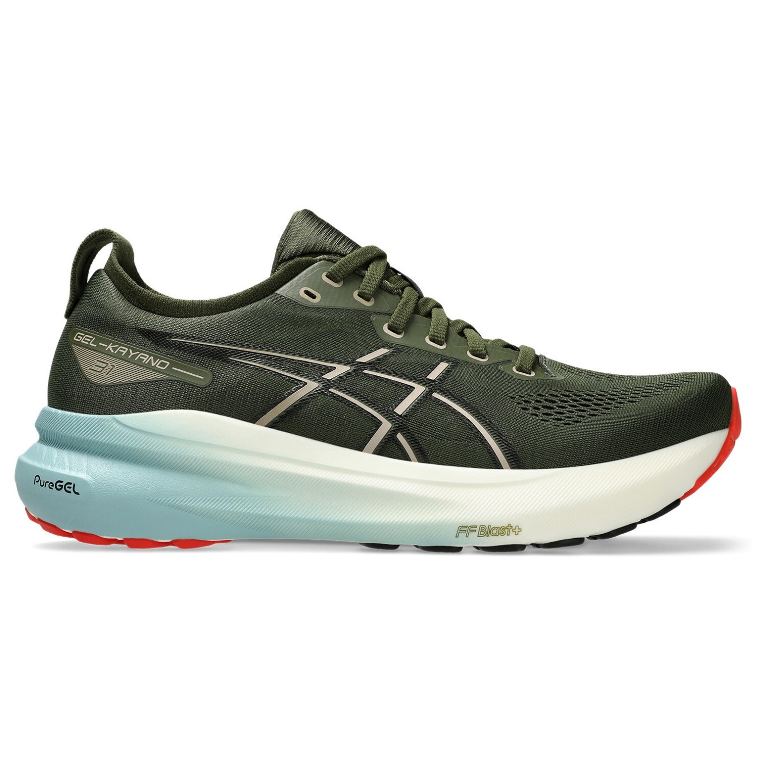 

Кроссовки Asics Gel-Kayano 31, цвет Smog Green/Black