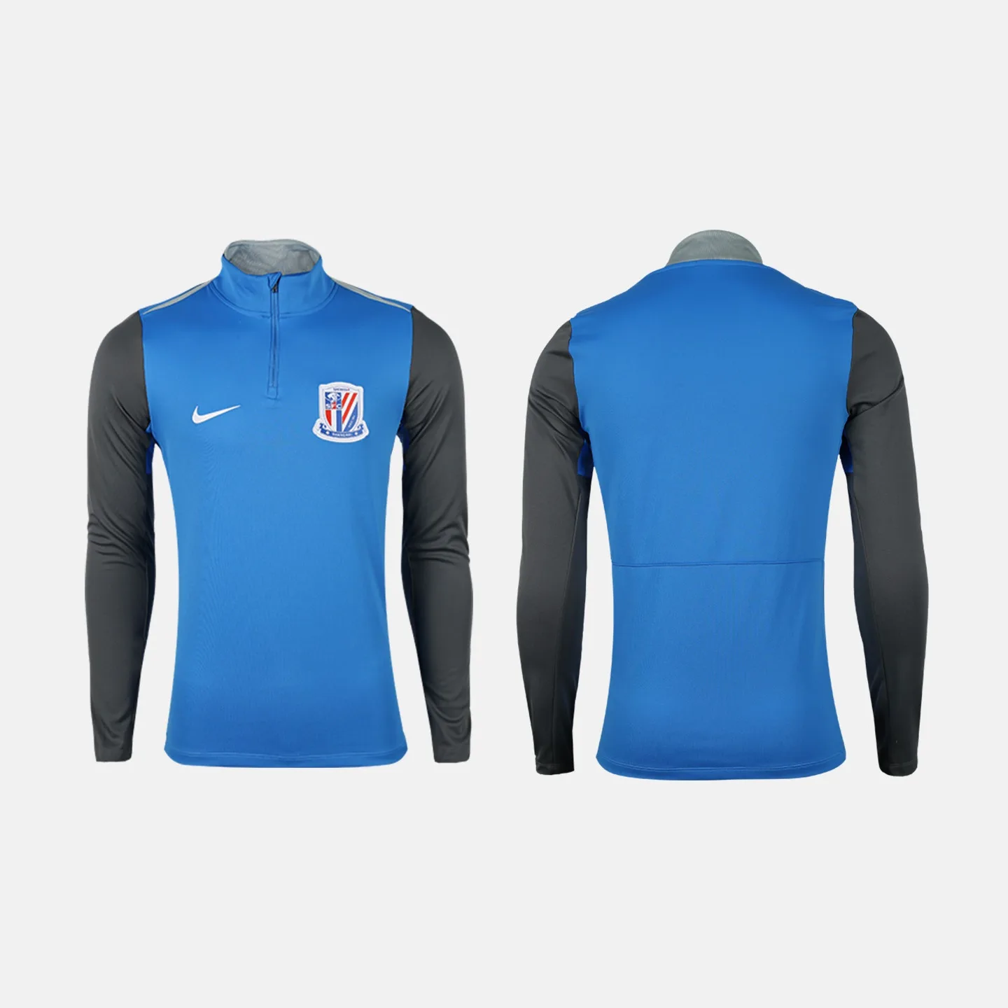Футболка мужская Dri FIT Academy Pro Drill Quick Dry Nike, italy version синий/темно-серый/серебро coin/белый — фото 3
