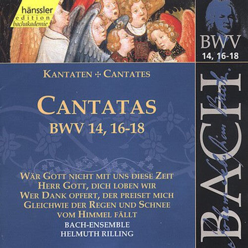 

CD диск Bach / Gachinger Kantorei / Rilling: Sacred Cantatas BWV 14 16 17 18