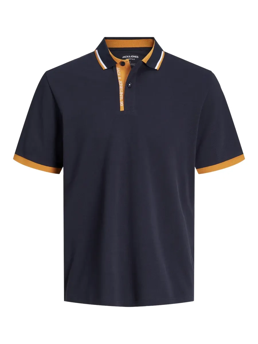 

Рубашка-поло Jack & Jones "JJSTEEL POLO SS", синий