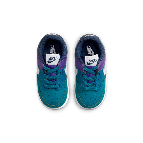 Кроссовки данк Nike, зеленый — фото 4