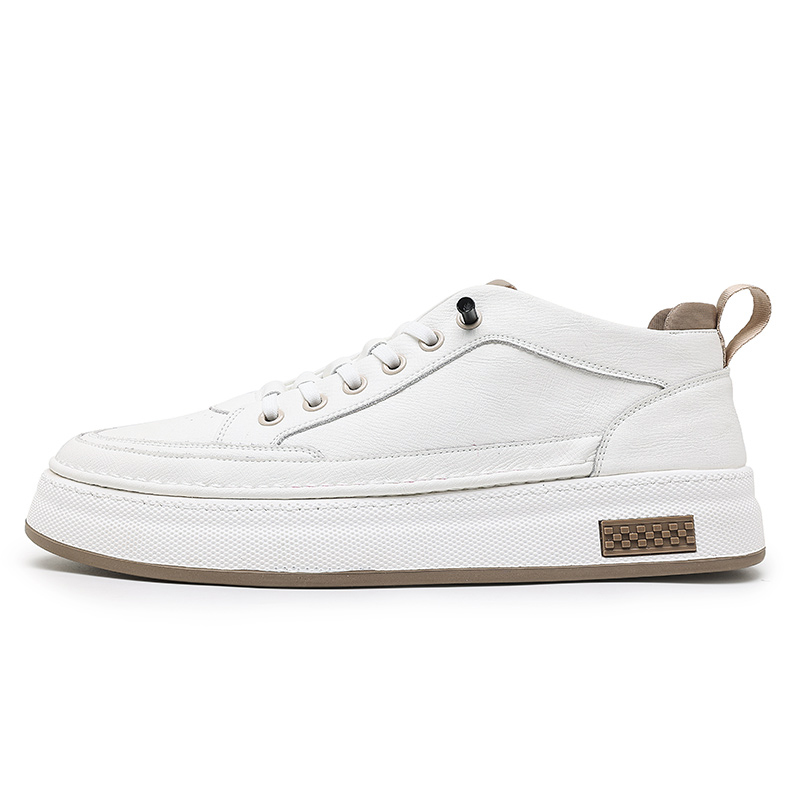 

Dunnu Мужские скейтерские кеды низкие белые, цвет White