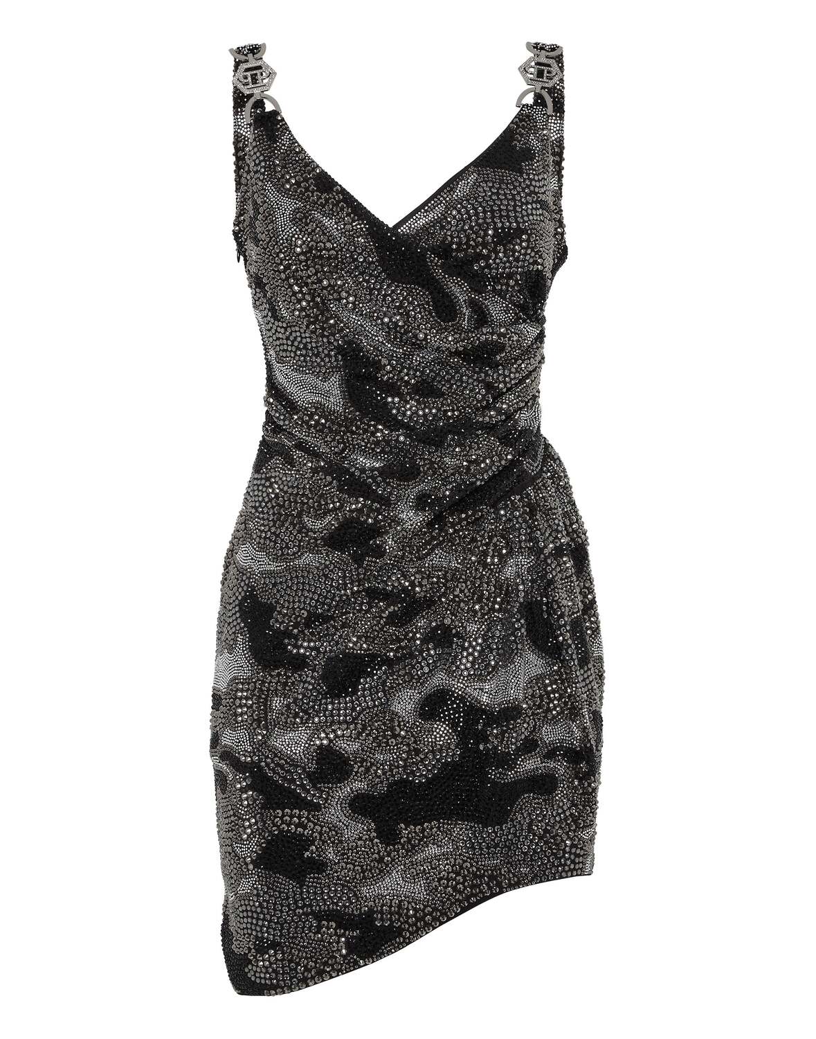 

Мини-платье PHILIPP PLEIN, черный