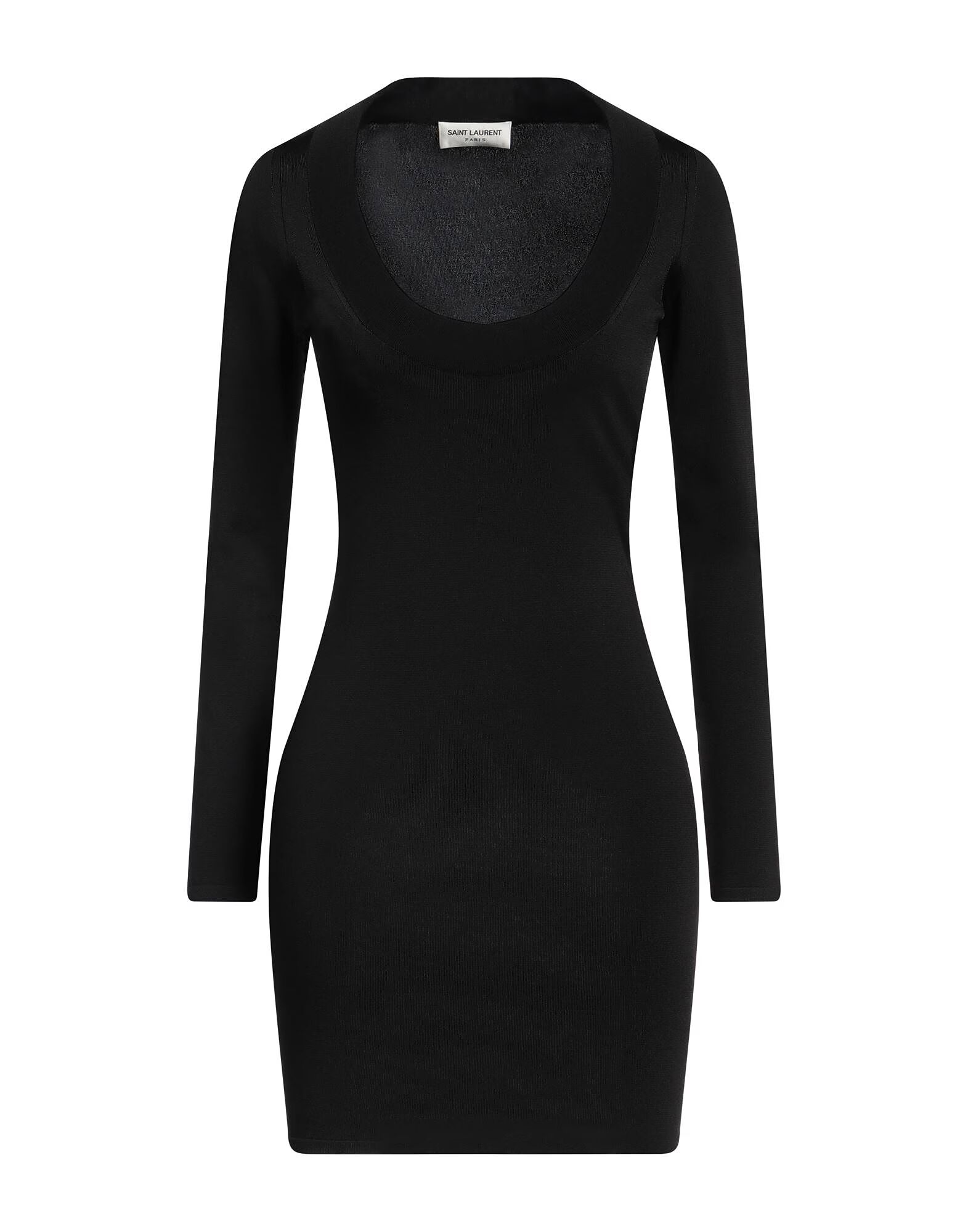 

Мини-платье Saint Laurent, черный