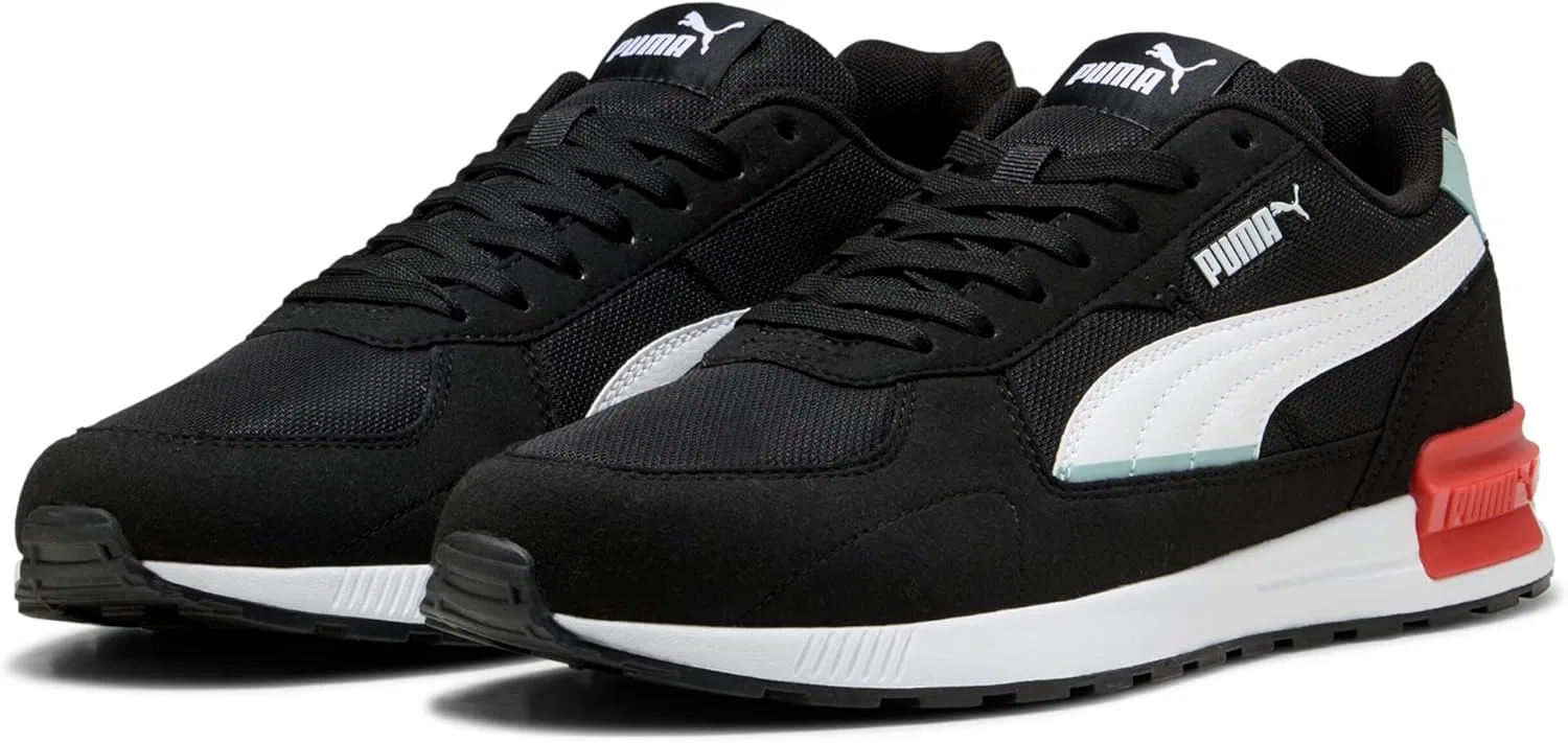 Мужские повседневные кроссовки Puma Graviton, Black White