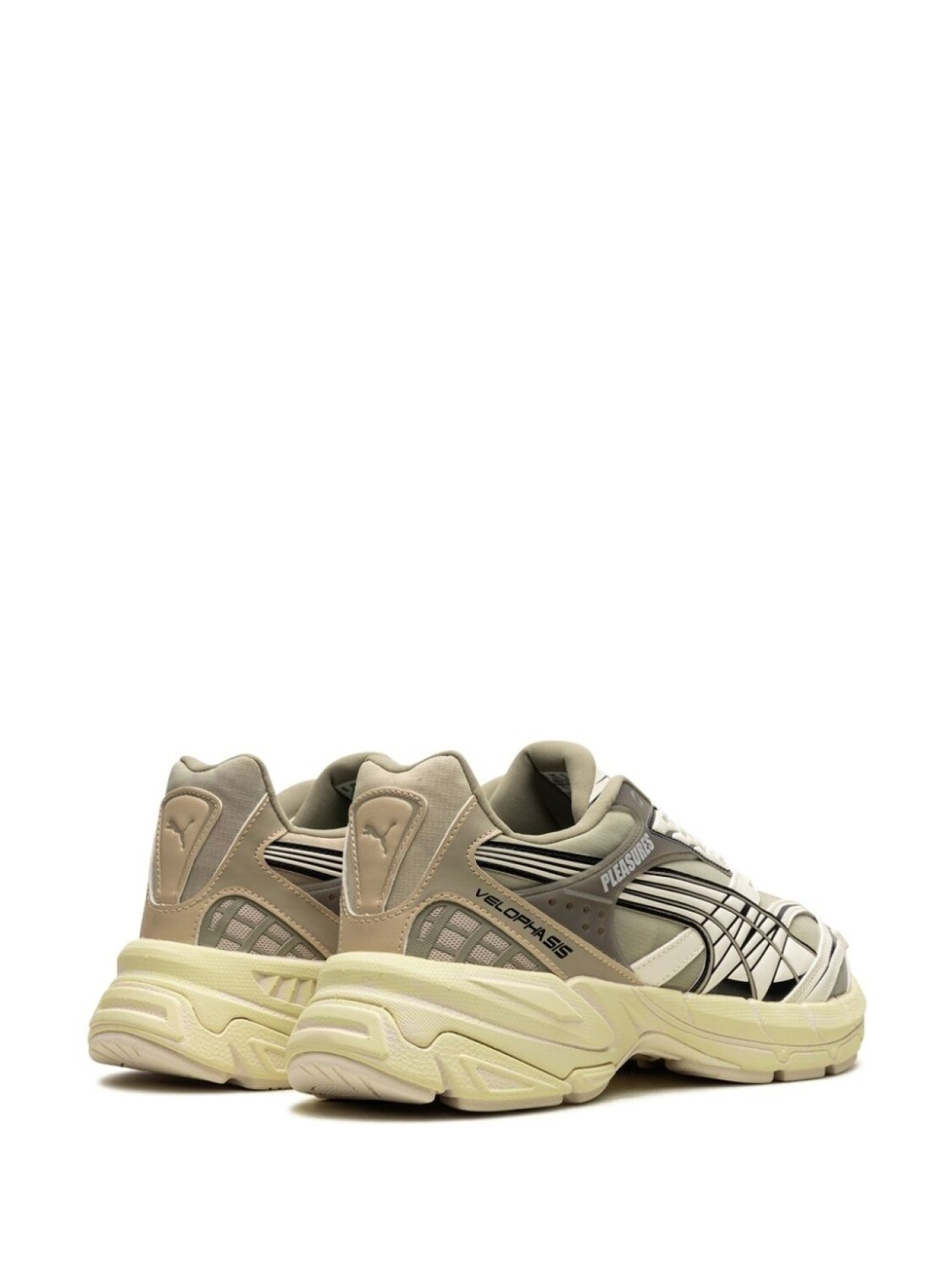 PUMA кроссовки Pleasures Velophasis на шнуровке, нейтральный цвет — фото 3