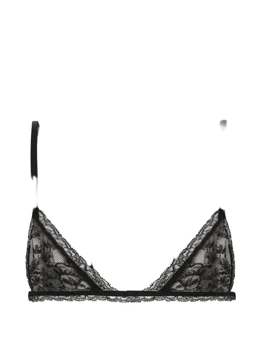 Кружевной бюстгальтер DOLCE & GABBANA, черный