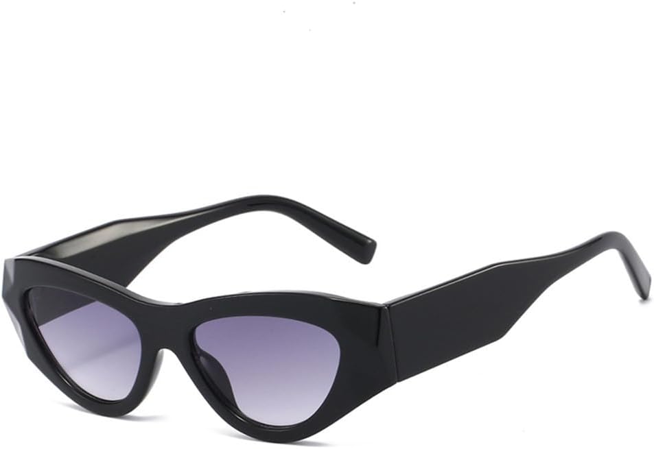 

Солнцезащитные очки «кошачий глаз» для женщин, градиентные, с защитой от УФ-излучения UV400, для мужчин, для занятий спортом на открытом воздухе, бега и езды на велосипеде generic, Black Grey Gradient