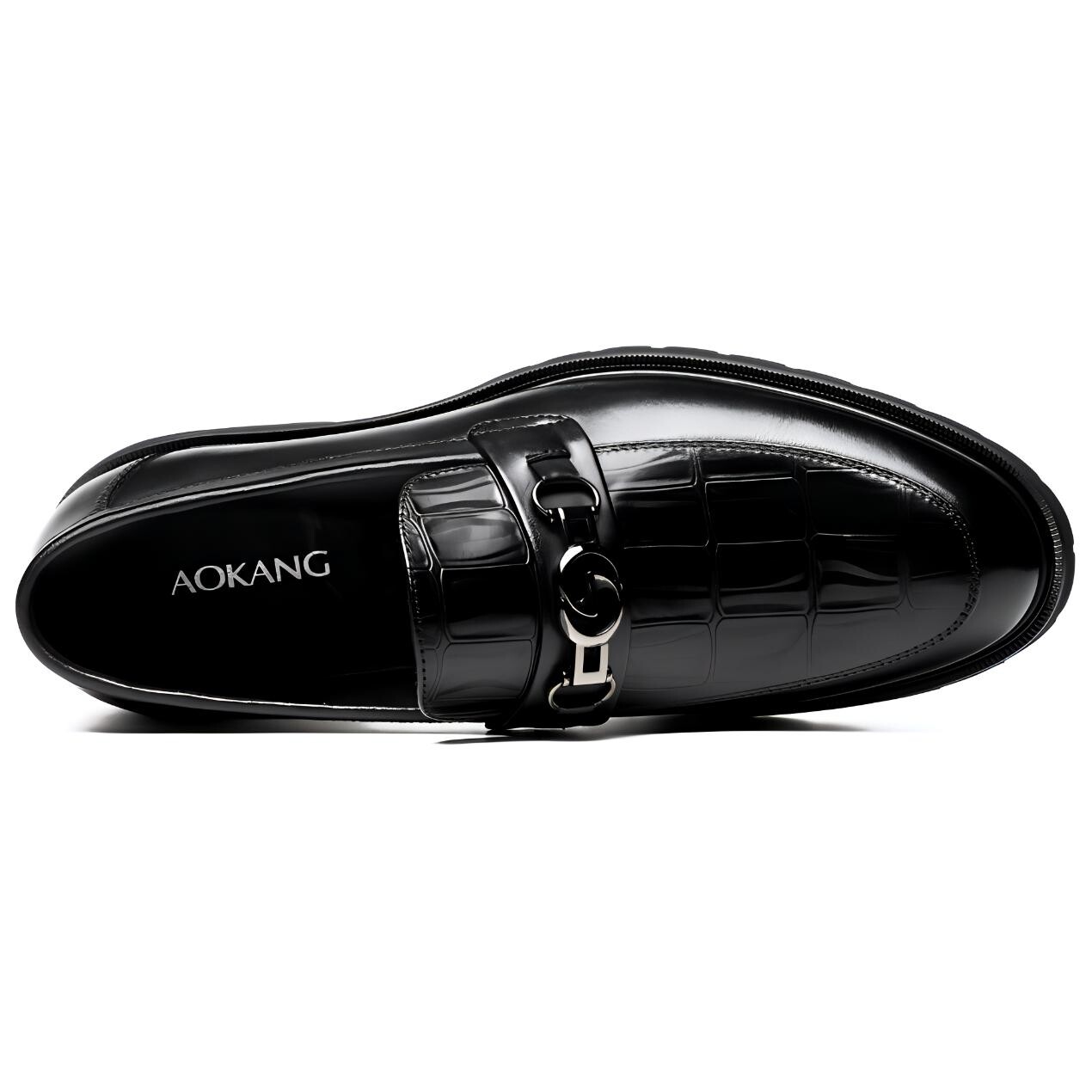Туфли мужские Men"s Casual Men Low-Top Aokang, темно-коричневый — фото 3