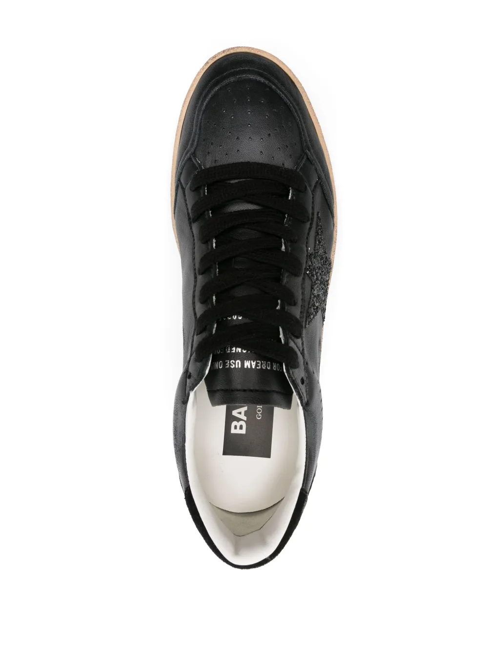 Кеды Ball Star GOLDEN GOOSE, черный — фото 4