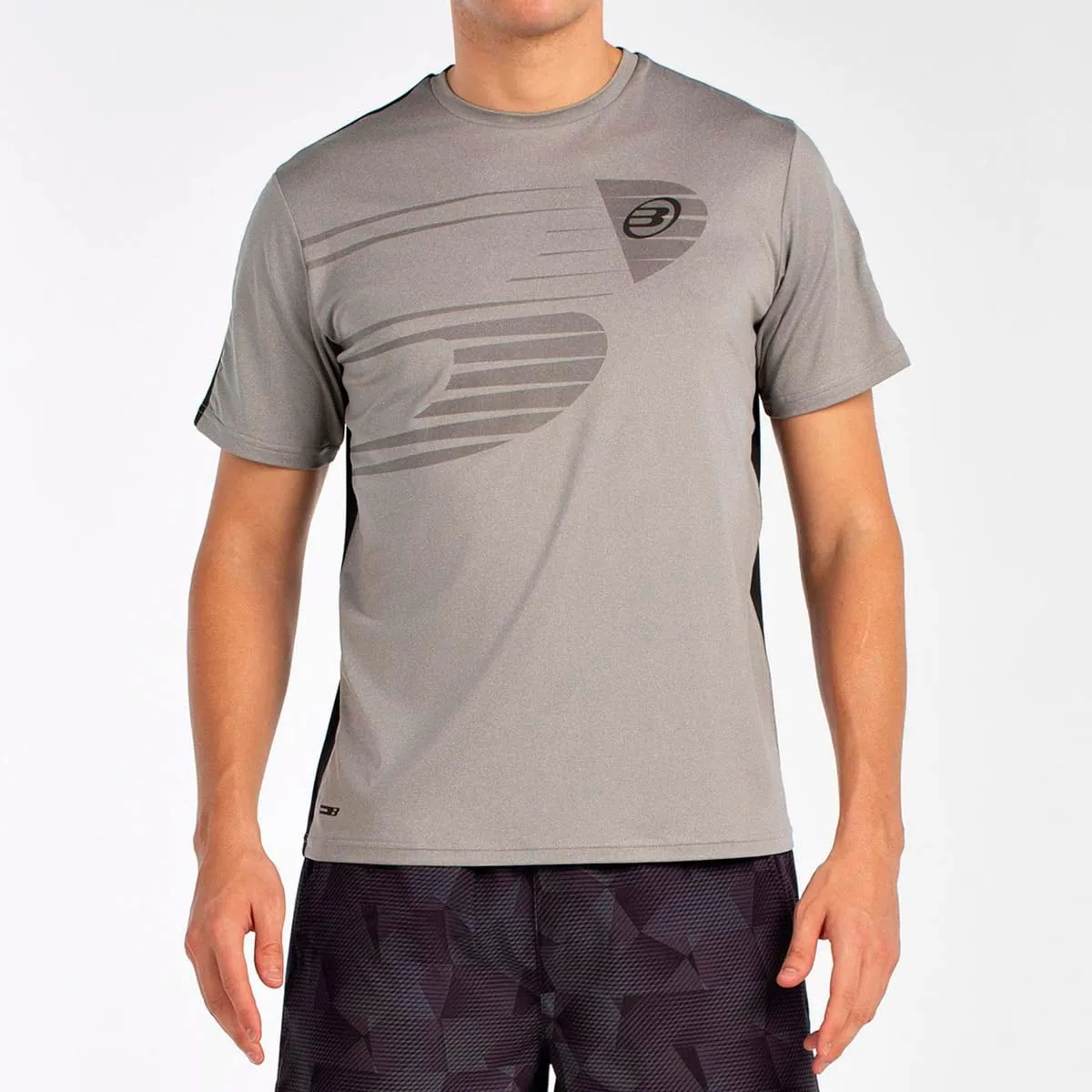 

Мужская футболка Moeche Bullpadel, серый