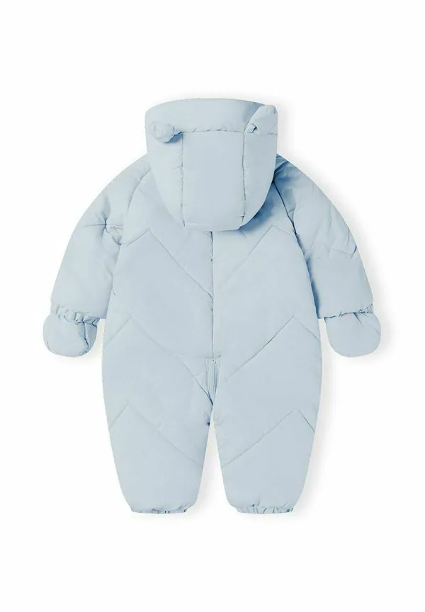 Ушки на капюшоне зимнего комбинезона Minoti, Light Blue — фото 2