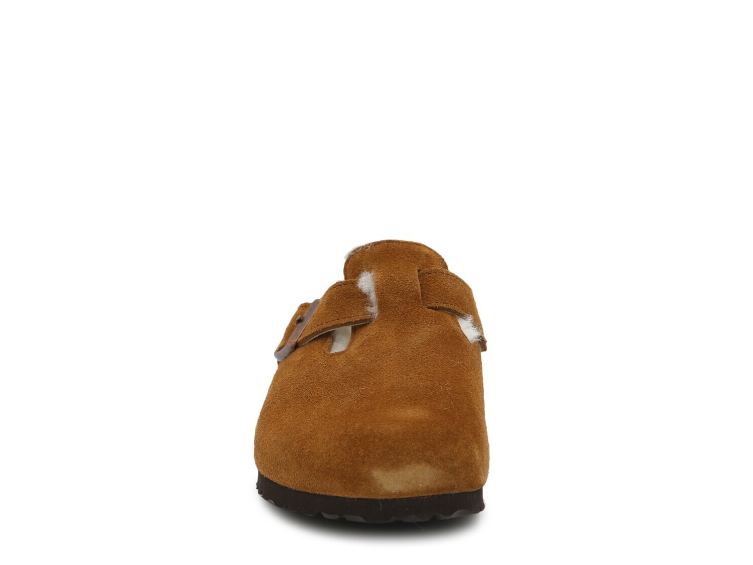 Сабо Birkenstock Boston мужские замшевые, коричневый — фото 2