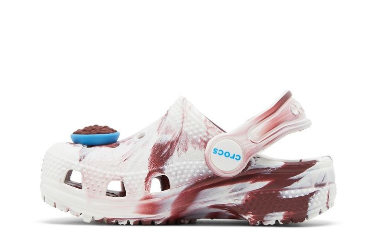 Кроссовки Crocs Cocoa Puffs x Classic Clog Toddler Rise N’ Style, коричневый — фото 3