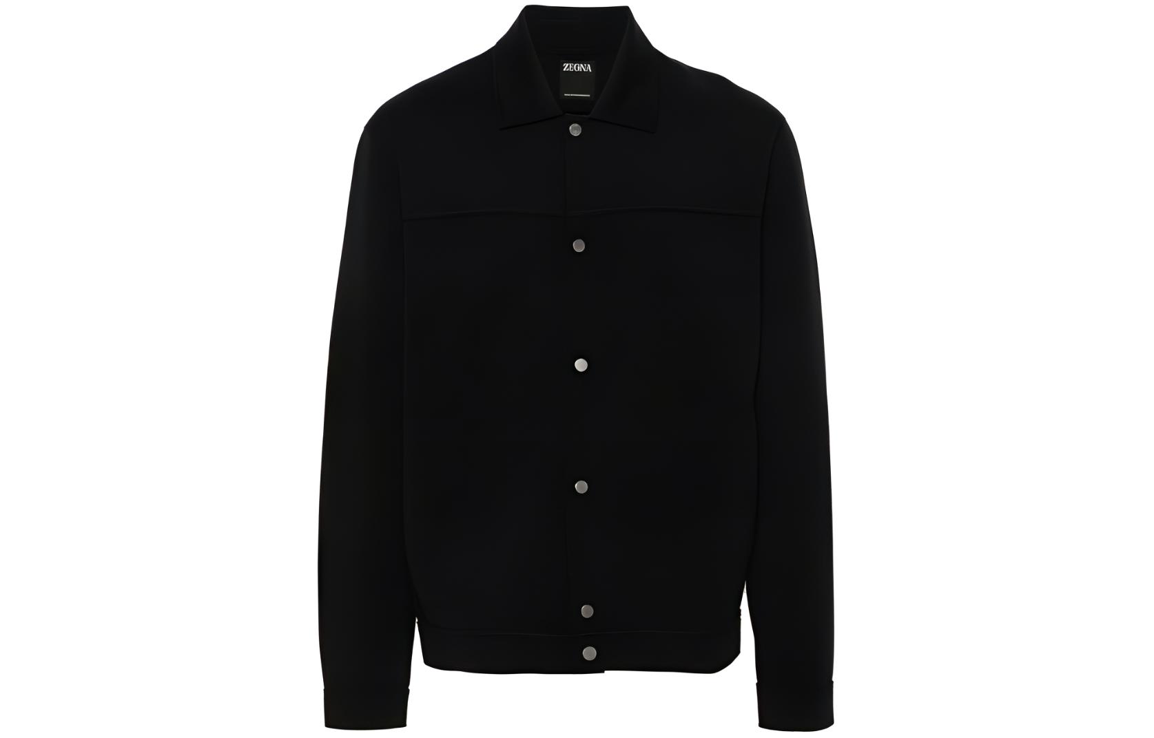 

Ermenegildo Zegna Куртка Zegna SS24 мужская черная, Black