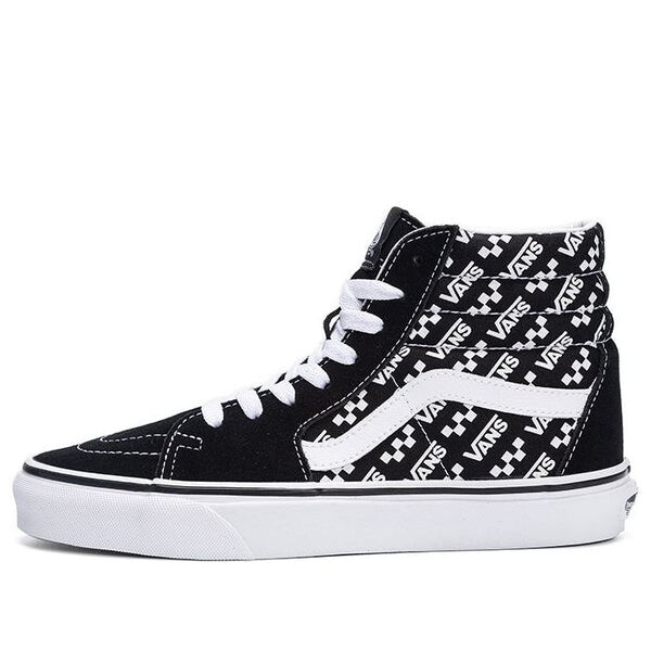 

Кроссовки sk8-hi 'logo repeat - black' Vans, черный