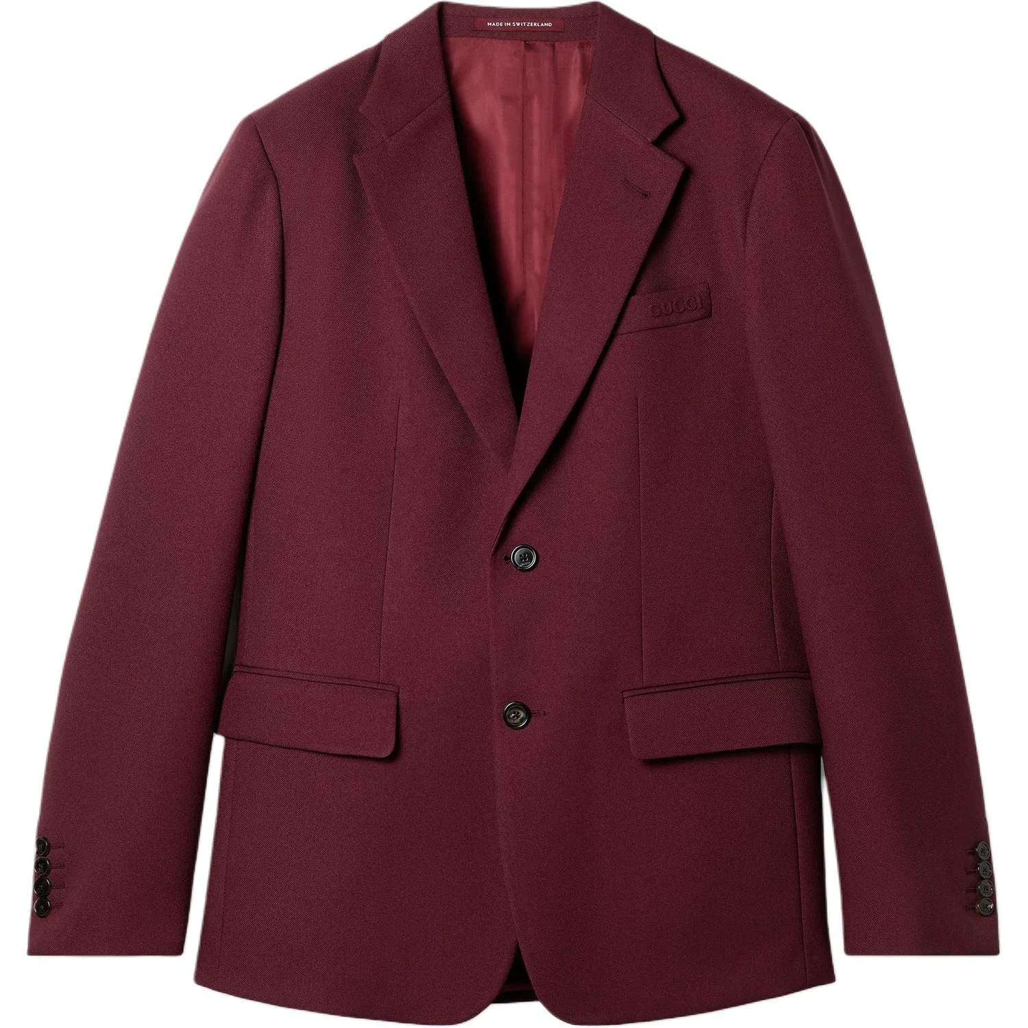 Куртка мужская GUCCI SS25 Burgundy, Цвет Burgundy