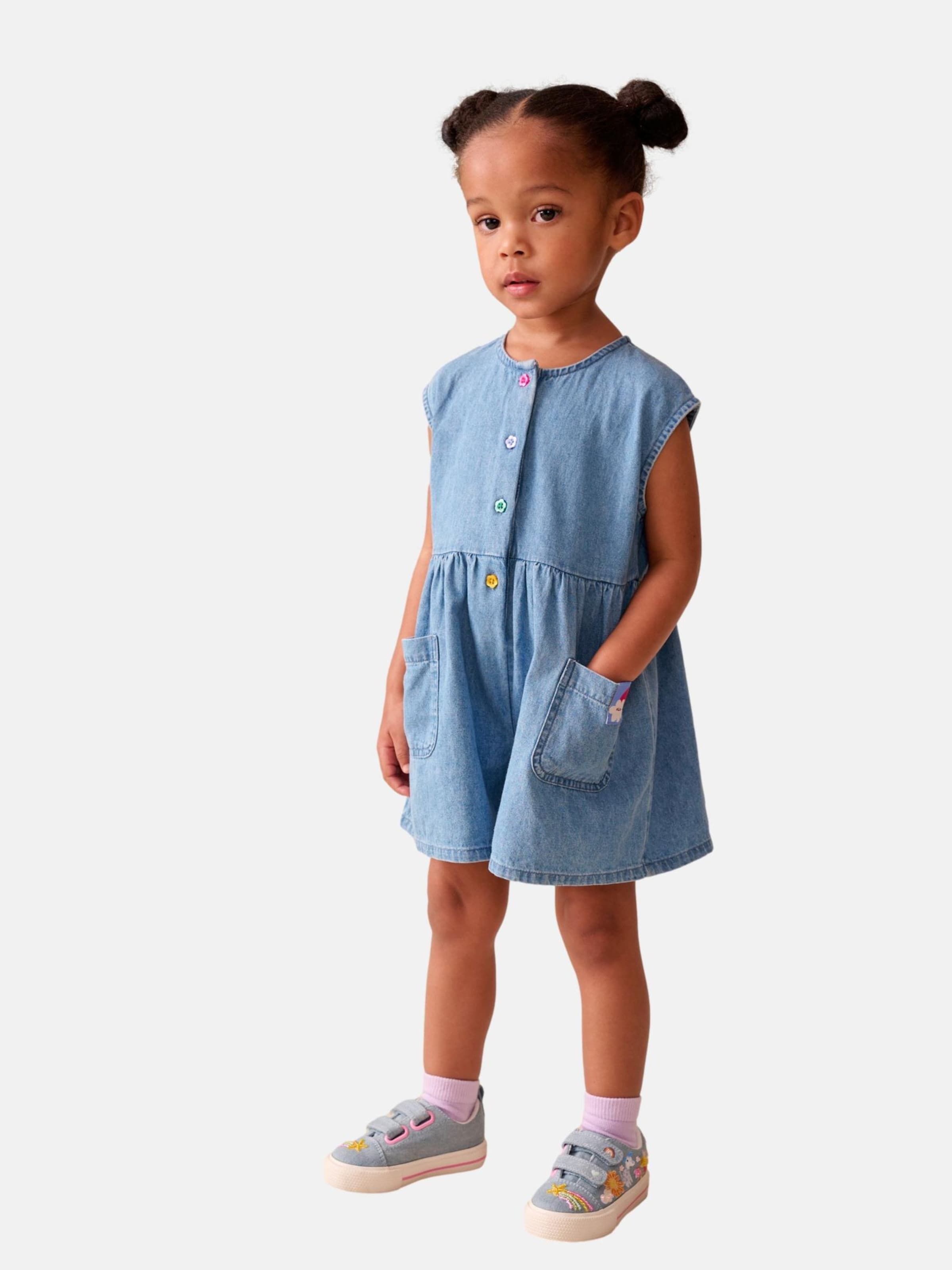 

Next Джинсовые комбинезоны Blue Denim