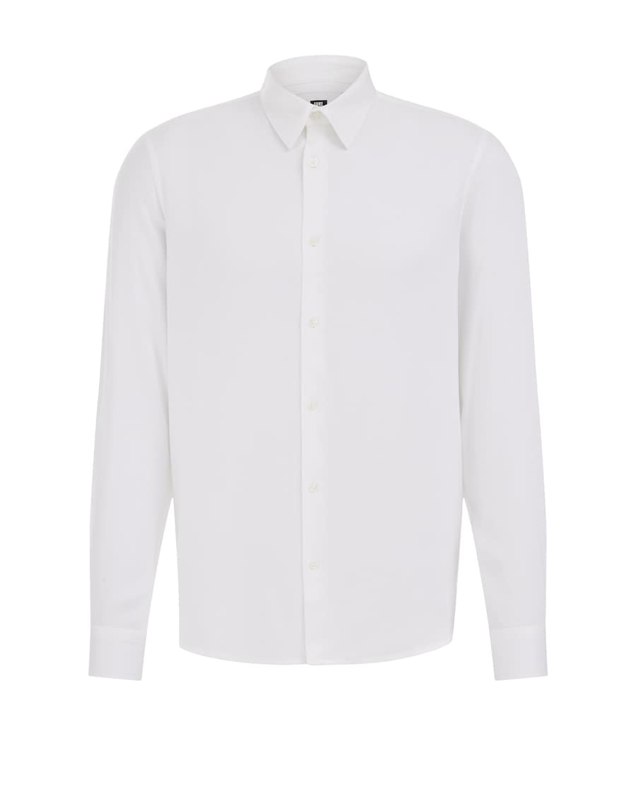 

Рубашка на пуговицах классического кроя WE Fashion, белый