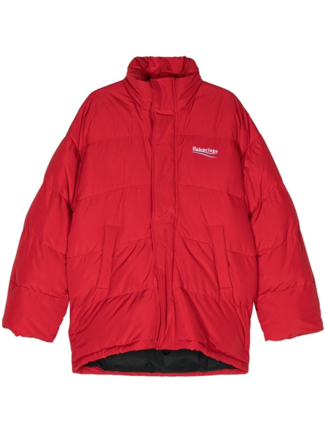 

Пуховик Political Campaign Balenciaga, красный