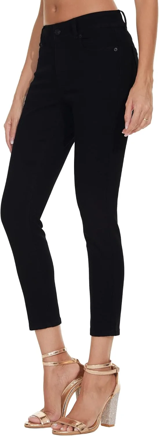 

LICTZNEE джинсы для женщин, скинни деним стретч