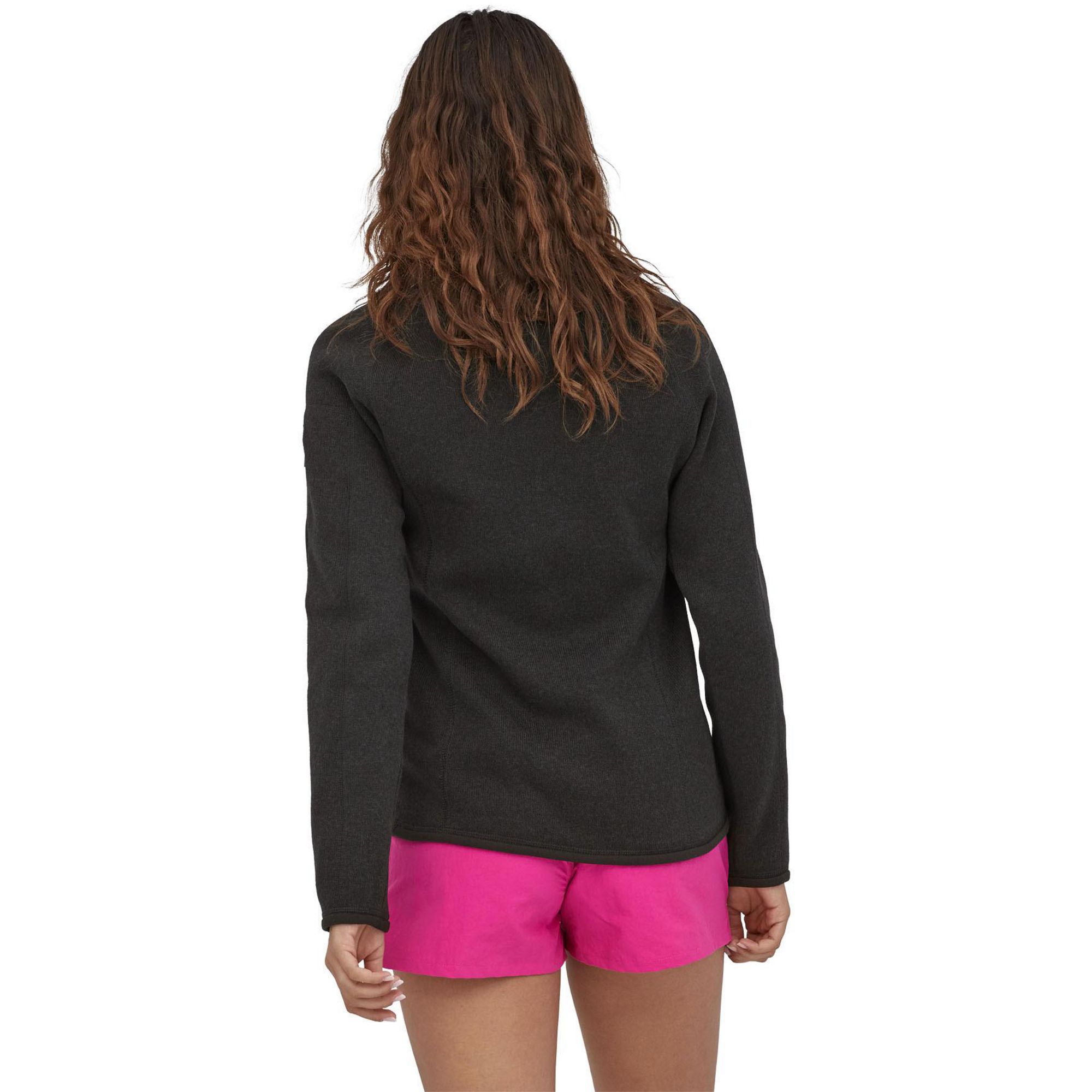 Женский флисовый свитер Better Sweater с молнией на четверть длины Patagonia, Black — фото 2