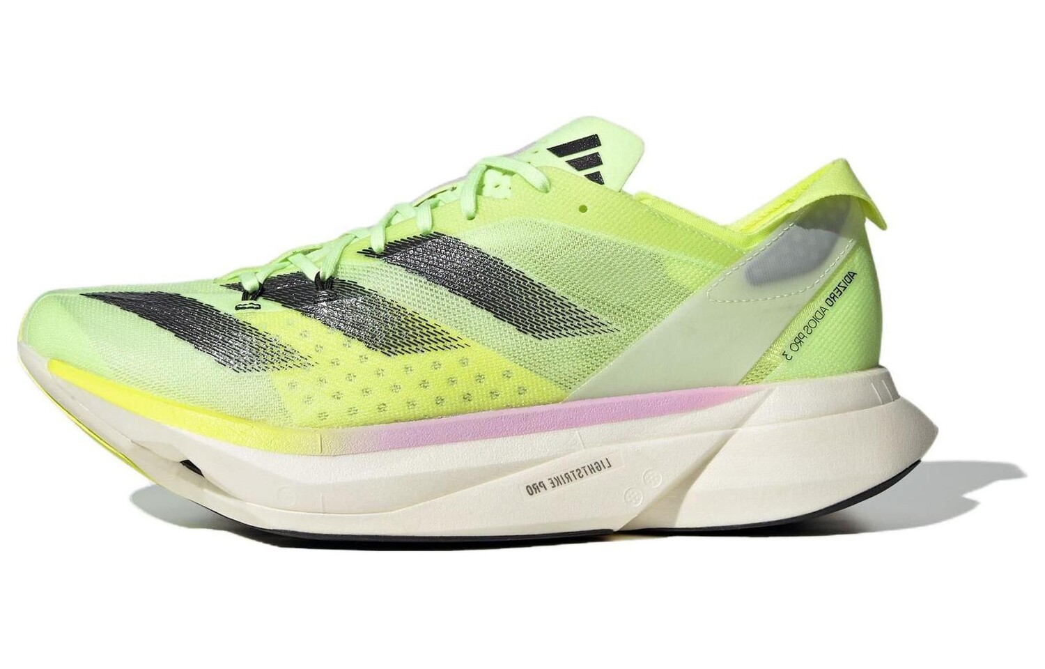 

Кроссовки adidas Adizero Adios Pro 3 Neon Green Black Pink, черный
