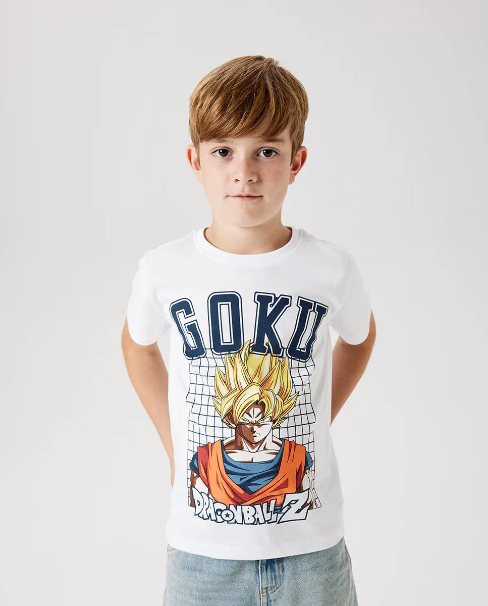 

Футболка с изображением Dragon Ball name it, белый
