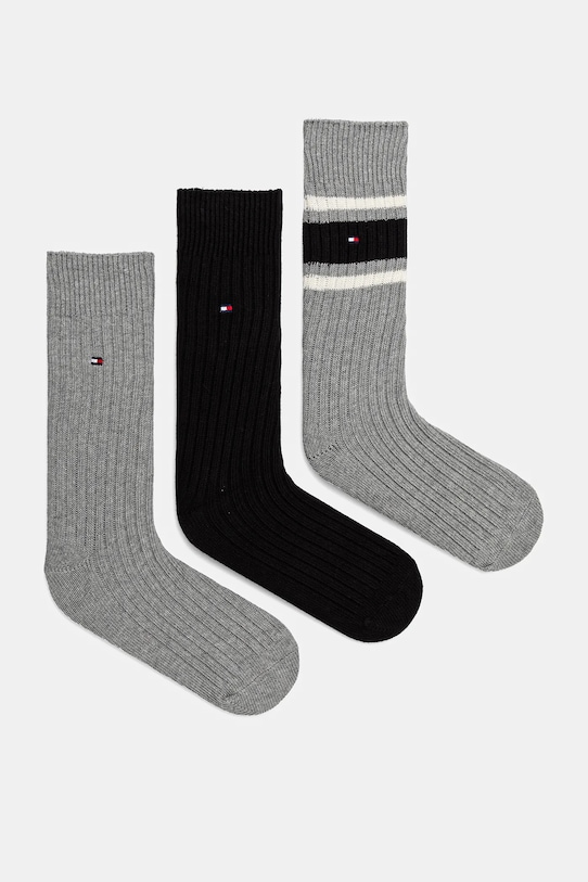

Носки 3 пары Tommy Hilfiger, серый