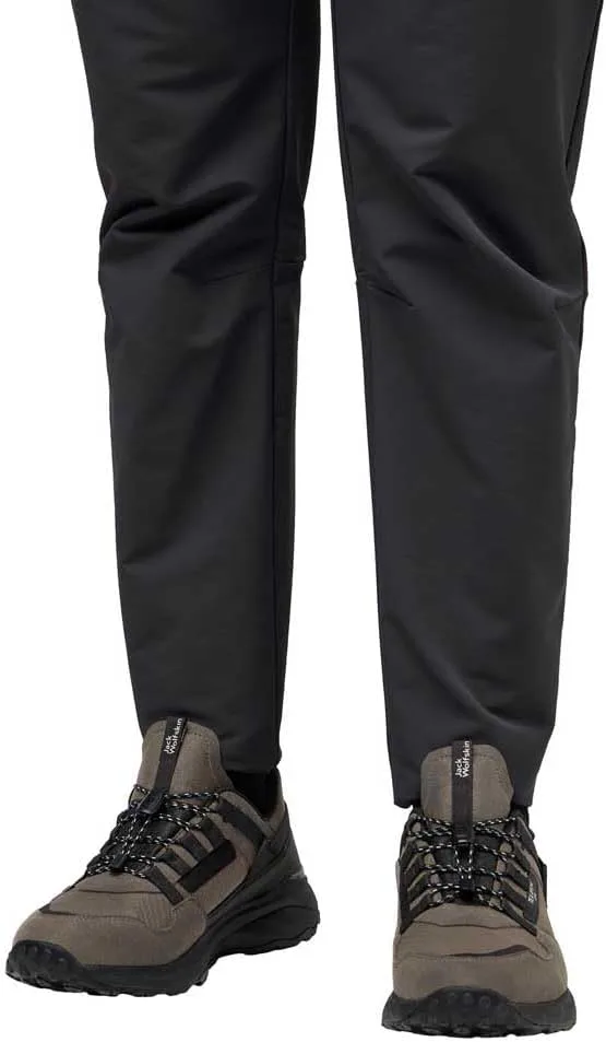 Мужские кроссовки для ходьбы Jack Wolfskin Dromoventure Athletic Texapore Low M, кофейный — фото 2